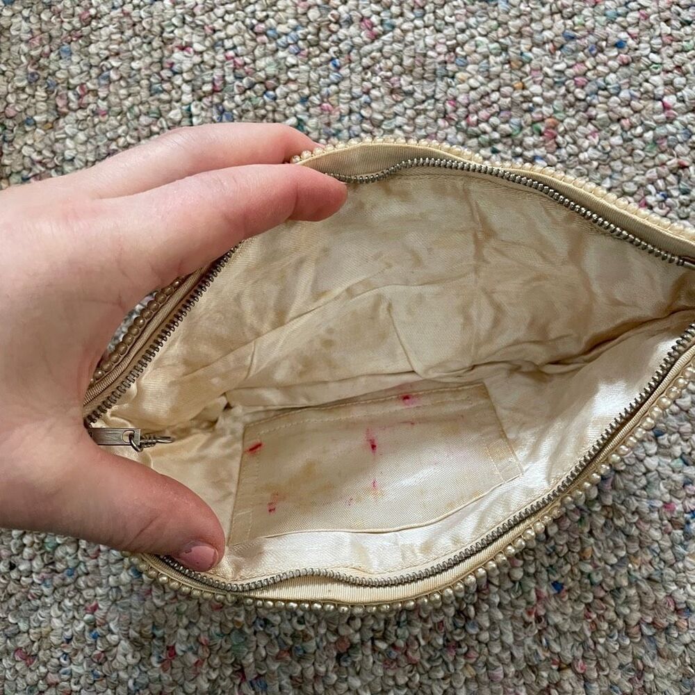 Vintage Beaded Clutch Glam - Picture 7 of 7